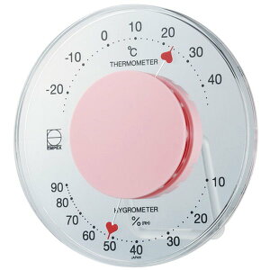 温度計 湿度計 温湿度計 アナログ おしゃれ かわいい インテリア 卓上置き 壁掛け セレナハート