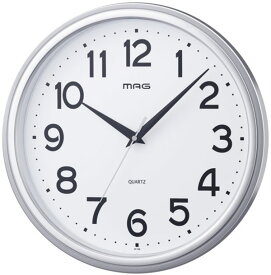 壁掛け時計 アナログ インテリアクロック おしゃれ シンプルデザイン 直径31cm 連続秒針