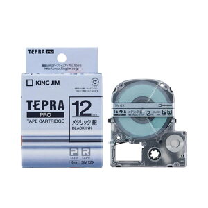 �e�v�� �e�[�v�J�[�g���b�W ���� �L���O�W�� TEPRA PRO �v�� ���^���b�N �J���[���x�� SM12X ��12mm �⃁�^���b�Nx�������y���[���� ���������z