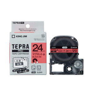 �e�v�� �e�[�v�J�[�g���b�W ���� �L���O�W�� TEPRA PRO �v�� �}�O�l�b�g�e�[�v SJ24R ��24mm ��x�������y���[���� ���������z