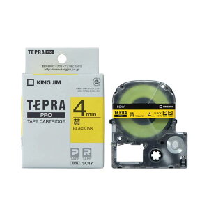 �e�v�� �e�[�v�J�[�g���b�W ���� �L���O�W�� TEPRA PRO �v�� �p�X�e�� �J���[���x�� SC4Y ��4mm ��x�������y���[���� ���������z