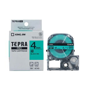 �e�v�� �e�[�v�J�[�g���b�W ���� �L���O�W�� TEPRA PRO �v�� �p�X�e�� �J���[���x�� SC4G ��4mm ��x�������y���[���� ���������z