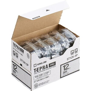 �e�v�� �e�[�v�J�[�g���b�W 5�Z�b�g ���� �L���O�W�� TEPRA PRO �v�� ST12K-5P ��12mm ����x������
