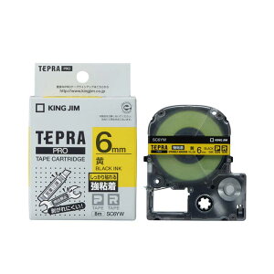 �e�v�� �e�[�v�J�[�g���b�W ���� �L���O�W�� TEPRA PRO �v�� ���S�����x�� SC6YW ��6mm ��x�������y���[���� ���������z