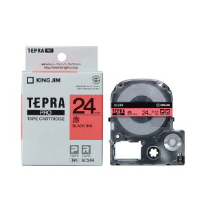 �e�v�� �e�[�v�J�[�g���b�W ���� �L���O�W�� TEPRA PRO �v�� �p�X�e�� �J���[���x�� SC24R ��24mm ��x�������y���[���� ���������z