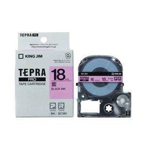 �e�v�� �e�[�v�J�[�g���b�W ���� �L���O�W�� TEPRA PRO �v�� �p�X�e�� �J���[���x�� SC18V ��18mm ��x�������y���[���� ���������z