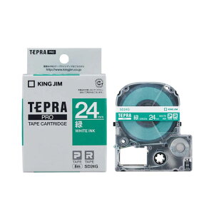 �e�v�� �e�[�v�J�[�g���b�W ���� �L���O�W�� TEPRA PRO �v�� �r�r�b�h �J���[���x�� SD24G ��24mm ��x�������y���[���� ���������z