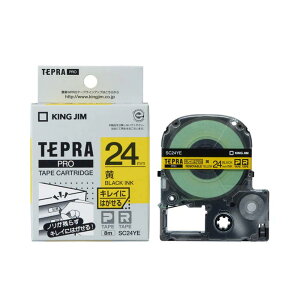 �e�v�� �e�[�v�J�[�g���b�W ���� �L���O�W�� TEPRA PRO �v�� �L���C�ɂ͂����郉�x�� SC24YE ��24mm ��x�������y���[���� ���������z