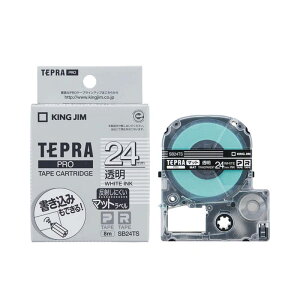 �e�v�� �e�[�v�J�[�g���b�W ���� �L���O�W�� TEPRA PRO �v�� SB24TS ��24mm �}�b�g���x�� ����x�������y���[���� ���������z