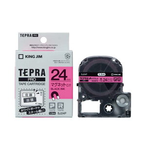 �e�v�� �e�[�v�J�[�g���b�W ���� �L���O�W�� TEPRA PRO �v�� �}�O�l�b�g�e�[�v SJ24P ��24mm �s���Nx�������y���[���� ���������z