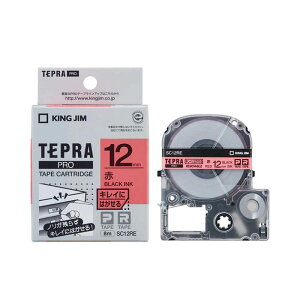 �e�v�� �e�[�v�J�[�g���b�W ���� �L���O�W�� TEPRA PRO �v�� �L���C�ɂ͂����郉�x�� SC12RE ��12mm ��x�������y���[���� ���������z