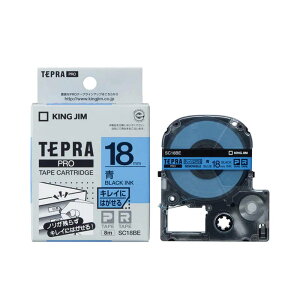 �e�v�� �e�[�v�J�[�g���b�W ���� �L���O�W�� TEPRA PRO �v�� �L���C�ɂ͂����郉�x�� SC18BE ��18mm ��x�������y���[���� ���������z