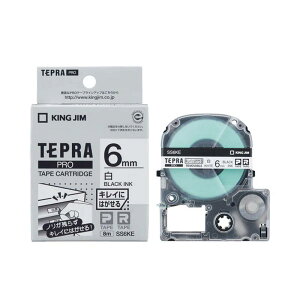 �e�v�� �e�[�v�J�[�g���b�W ���� �L���O�W�� TEPRA PRO �v�� �L���C�ɂ͂����郉�x�� SS6KE ��6mm ��x�������y���[���� ���������z