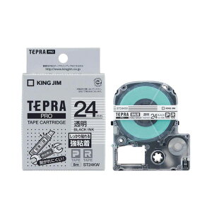 �e�v�� �e�[�v�J�[�g���b�W ���� �L���O�W�� TEPRA PRO �v�� ���S�����x�� ST24KW ��24mm ����x�������y���[���� ���������z