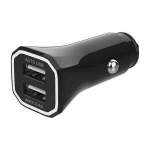 ԍڗp[d VK[\PbgA_v^ ϊA_v^ DC12/24p 2.4A USB-A 2|[g