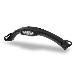 キャップライト 帽子ライト つばに挟む照明器具 ジェントス 160ルーメン 白色LED 赤色LED