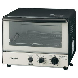 オーブントースター 2枚焼き 象印 こんがり倶楽部 外せる扉 1000W 温度調節80℃?250℃ モノトーン