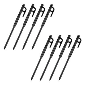 ペグ 20cm 8本組 キャプテンスタッグ 鍛造ソリッドペグ200 日本製 空回り防止羽付き