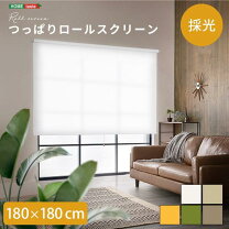 楽天市場】調光ロールスクリーン180×180 カーテンレールの通販