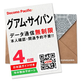 【グアムeSIM・サイパンeSIM】4日間(96時間) データ通信無制限 楽天メッセージより即日送信 お急ぎの方(LINE相談受付中) 有効期限 / ご購入日より90日以内 グアムSIM・サイパンSIM
