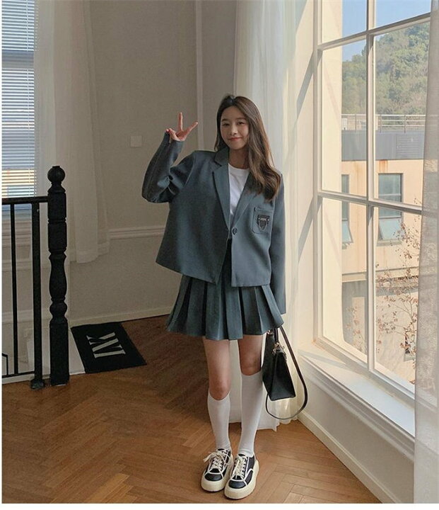 楽天市場】スーツ レディース 女の子 プリーツスカート ショート  