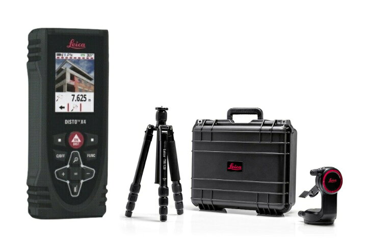 楽天市場】タジマ レーザー距離計ライカディストX4キット DISTO-X4SET  