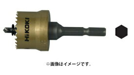 小型便 (HiKOKI) インパクト用ハイスホールソー 0031-8988 外径27mm 全長72mm 有効長12mm 六角軸二面幅6.35mm インパクトドライバ締付け・穴あけ用部品 ハイコーキ 日立