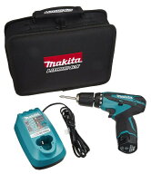 マキタ 充電式ドライバドリル DF330DWSP バッテリBL1013+充電器DC10WA+ソフトケース付 キーレスチャック…
