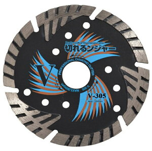 �_�C���e�b�N �؂�郓�W���[�_�C�������h�J�b�^�[ V-305 �T�C�Y305x3.2x30.5mm(25.4H�E22H�E20H�����O�t) V�^�^�[�{�Z�O�����g DIATECH �݌�