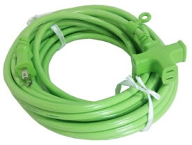 フジマック CEコード 十字タップ延長コード 20m CE-1520-G グリーン 屋内用 15A VCT1.25 2芯 十字タップ3つ口 CE-1520G FUJIMAC '