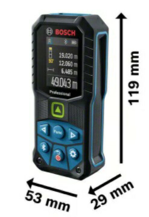 楽天市場】在庫 ボッシュ GLM50-27CG+1608M00C43 セット品 グリーン