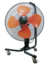 新光電気 工場扇 三輪キャスター付 強力型 YL-168CF 4枚羽根 100V 50/60Hz SHINOKO