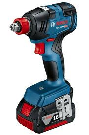 (ボッシュ) コードレスインパクトドライバー レンチ兼用 GDX18V-200 5.0Ahバッテリーx2個+充電器+キャリングケース付 18V対応 BOSCH