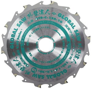 ���g���L �q�ƃT�C�f�B���O�{�[�h�p�`�b�v�\�[ GTS-C-125-10 �O�a125mm �ؒf�ʏd�� �I�[���_�C�������h �l�R�|�X�� �݌�