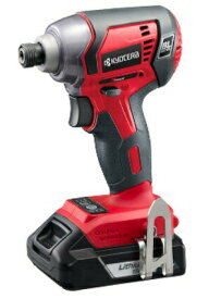 京セラ 充電式インパクトドライバー BID-1807L1 電池パック+充電器+キャリングバッグ付 ブラシレスモーター搭載 18V対応 KYOCERA リョービ