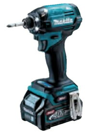マキタ 充電式インパクトドライバ TD002GRDX 青 バッテリBL4025x2本+充電器DC40RA+ケース付 全長119mm 40V対応 makita 在庫