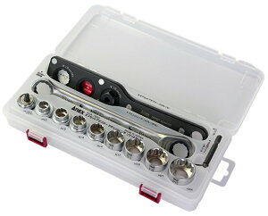 アネックス オフセットアダプターラチェットレンチソケットセット AOA-19S3 ANEX 兼古製作所 278700 '