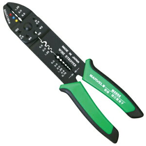 MARVEL マーベル 電工ペンチ M400A 絶縁端子・裸圧着端子用 全長235mm 質量285g 207477 小型便 '