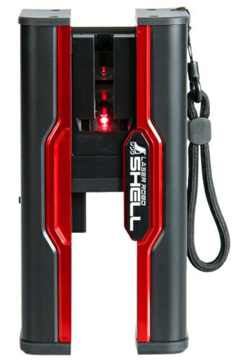 楽天市場】シンワ レーザーロボ SHELL レッド 70826 ストラップ+収納 