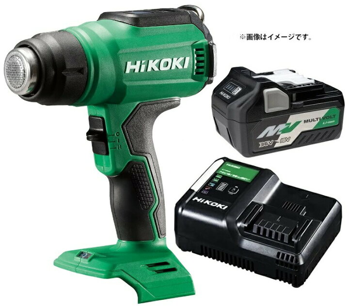 楽天市場】在庫 HiKOKI コードレスヒートガン RH18DA(XP 