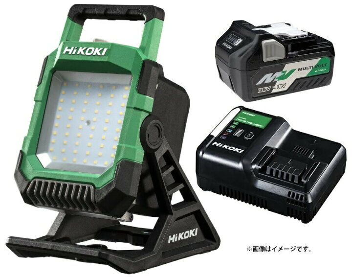 楽天市場】在庫 HiKOKI コードレスワークライト UB18DC(XP) バッテリ 