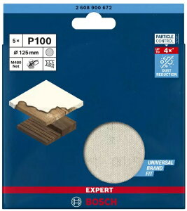 ({bV) EXPERT lbgTfBOfBXN 5 2608900672 Ԏ100 TCY125mm BOSCH lR|X