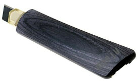 FAEL ウッドスタイルカッター マットブラック FAL-MB 24金メッキ仕様 オートロック式カッターナイフ 日本製 BLADECOM ファエル ネコポス可 ♪