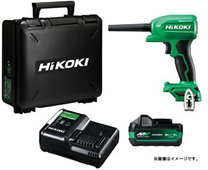 HiKOKI コードレスエアダスタ RA18DA(XPZ) バッテリBSL36A18X+充電器UC18YDL2+ケース付 18V対応 日立 ハイコーキ オリジナルセット品 在庫