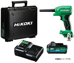 HiKOKI コードレスエアダスタ RA18DA(XPSZ) バッテリBSL36A18BX+充電器UC18YDL2+ケース 18V対応 日立 ハイコーキ オリジナルセット品 在庫