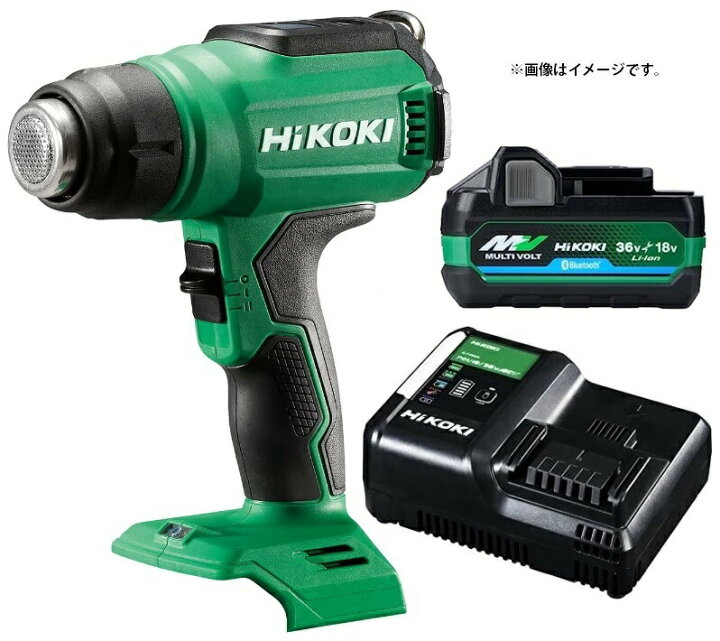 楽天市場】HiKOKI コードレスヒートガン RH18DA(NN)+バッテリ 