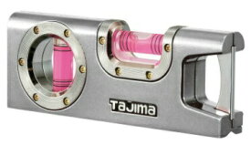 ゆうパケ可 タジマ モバイルレベル 120 シルバー ML-120S 銀 長さ120mm 磁石付携帯型アルミ製水平器 TJMデザイン 162953 。