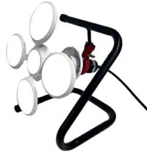 �݌Ɍ��� �t�W�}�b�N LED�p���[�����v �X�^���h�t PWL-40FLS ����d��40W �S����4800lm LED POWER LAMP with STAND FUJIMAC 701750 �݌�