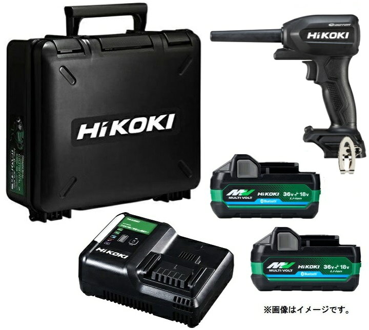 楽天市場】在庫 HiKOKI コードレスエアダスタ RA18DA(NNBL)+バッテリ 