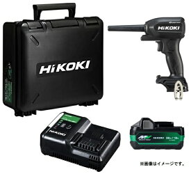 HiKOKI コードレスエアダスタ RA18DA(NNBL)+バッテリBSL36A18X+充電器UC18YDL2+ケース 18V対応 日立 ハイコーキ オリジナルセット品 在庫
